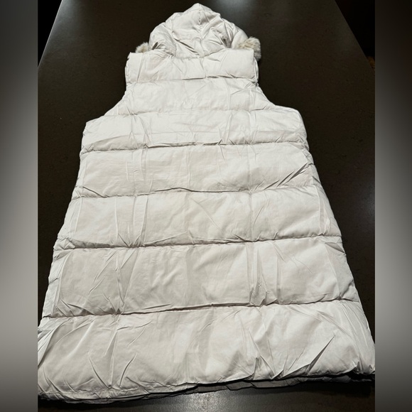 NWT MOERDENG Women's Long Puffer Vest Down Alternative Outerwear Hooded Sz: M - Picture 10 of 15